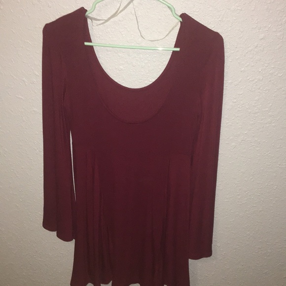 Burgundy dress - Picture 2 of 3